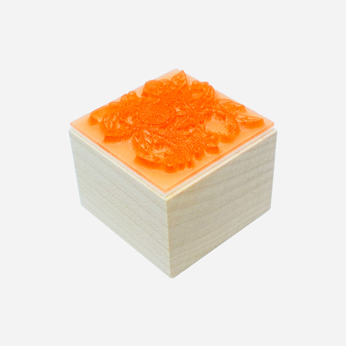 4th anniversary スタンプ 檸檬（印面サイズ 30×30㎜）